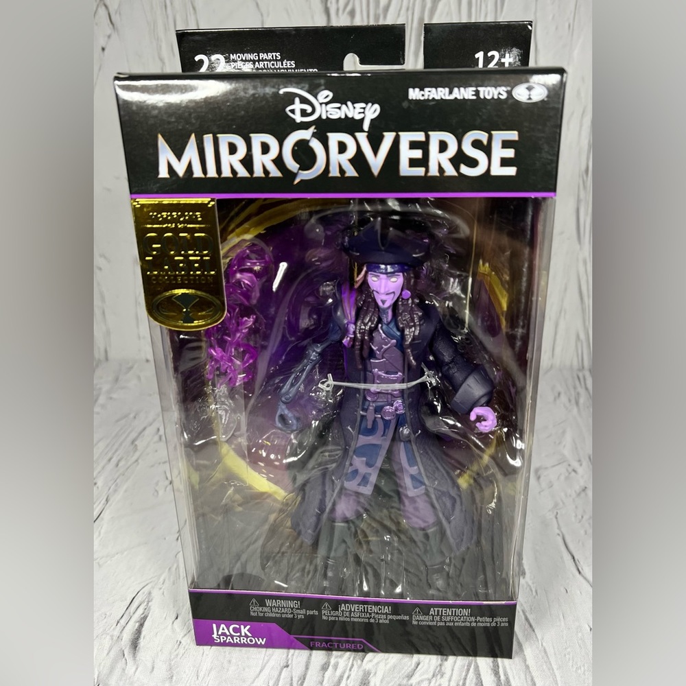Todd McFarlane Toys - Disney Mirrorverse - Jack Sparrow - Gold Label - 7 Inch